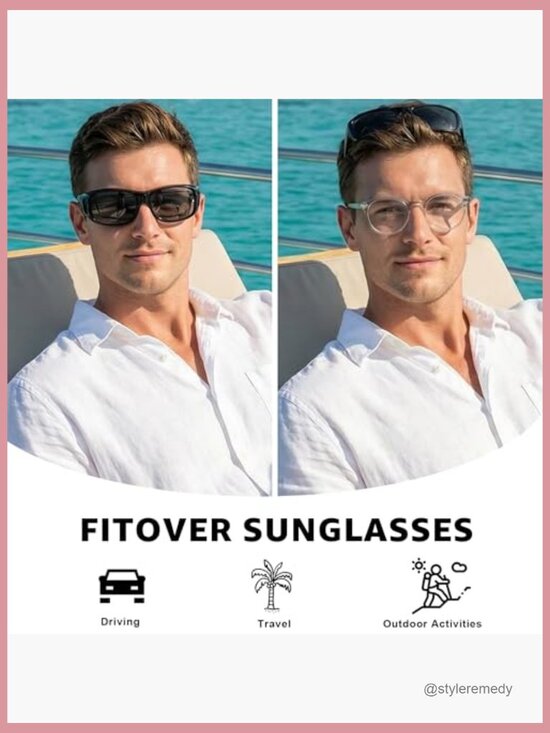 Polarized Photochromic Fit Over Sunglasses with UV Protection main image 7